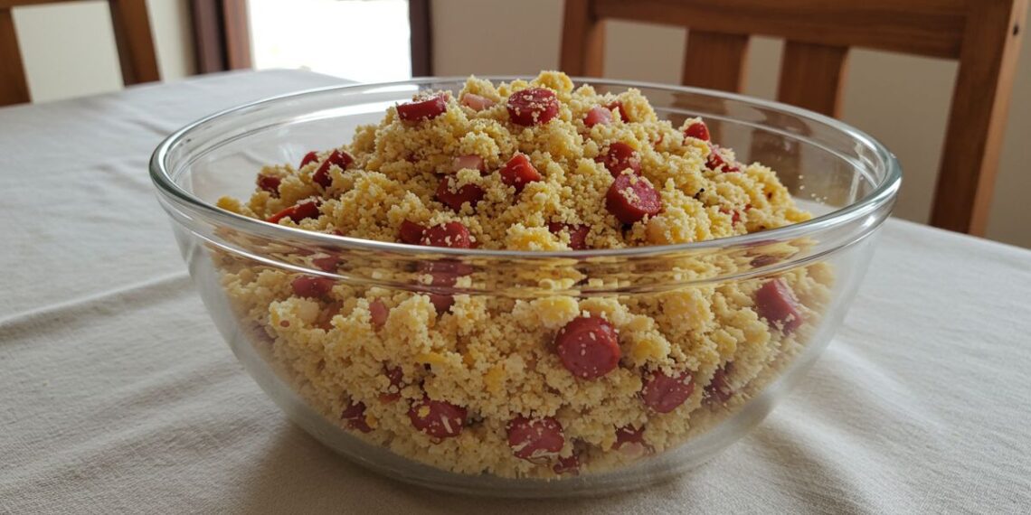 Farofa de calabresa com bacon: fácil, rápida e irresistível
