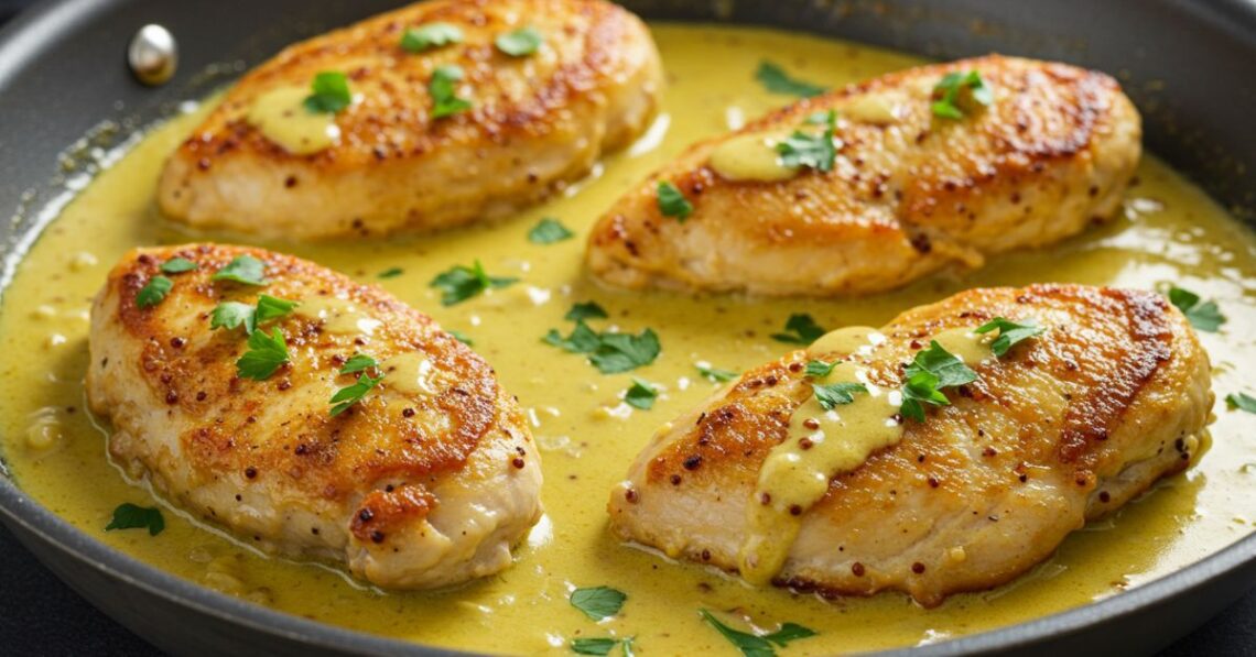 Filé de frango ao molho de mostarda: super fácil e delicioso