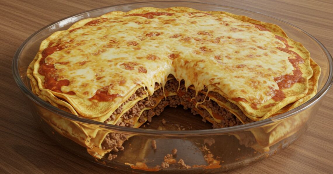 Lasanha com massa de panqueca: uma versão diferente e muito gostosa
