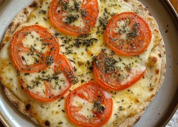 Essa pizza com pão sírio é a salvação dos dias corridos