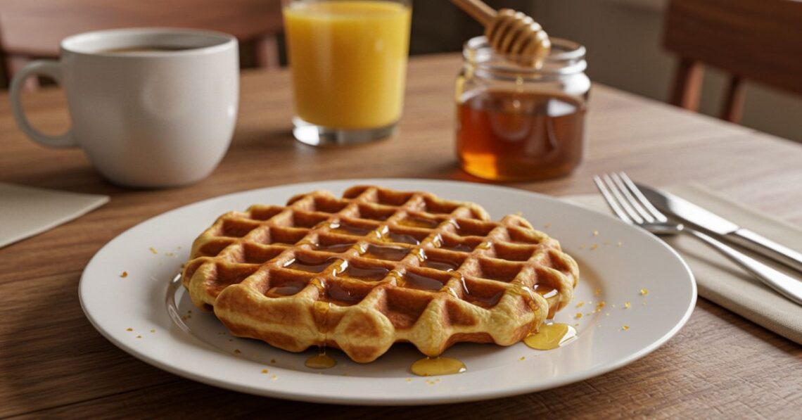 Receita de waffle simples: macio, dourado e muito fácil de fazer
