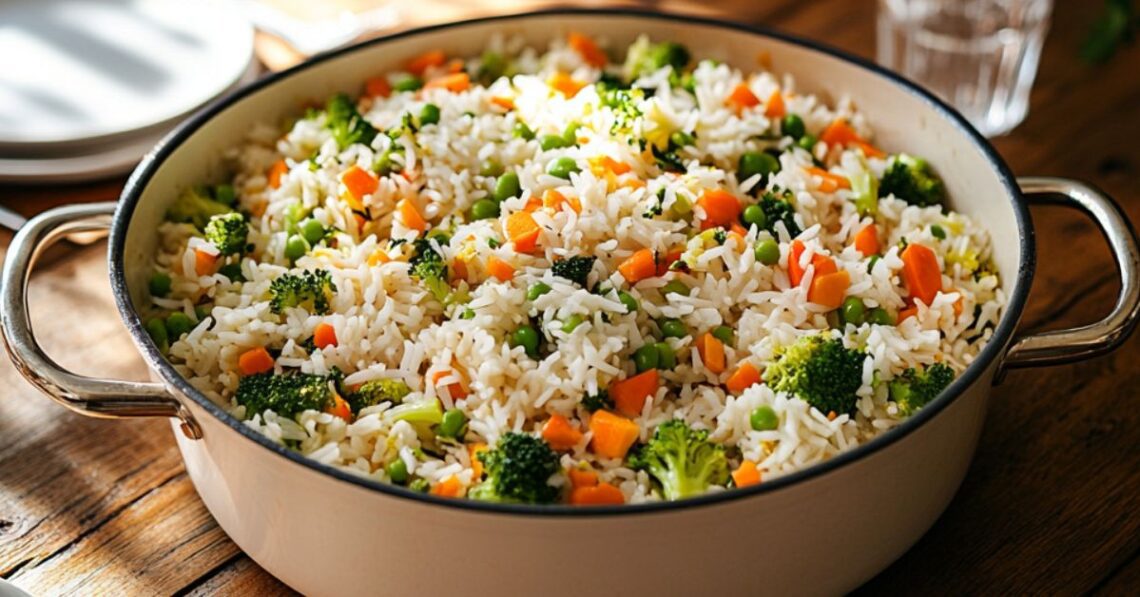 Arroz colorido com legumes: comer bem nunca foi tão fácil