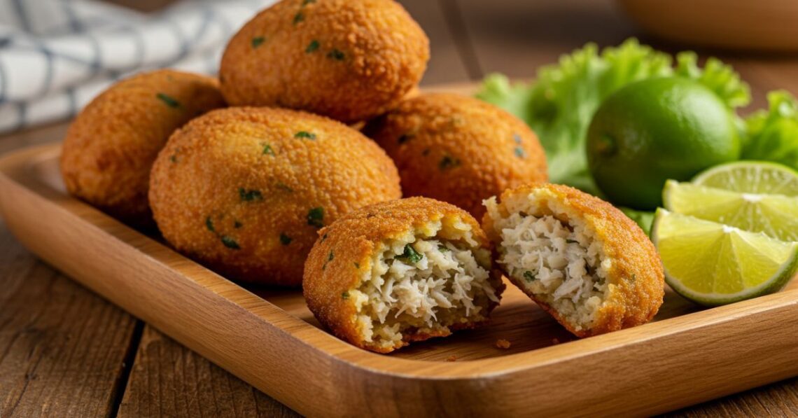 Receita de bolinho de peixe: crocante por fora e macio por dentro