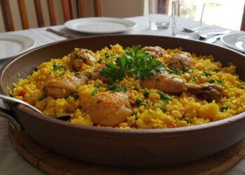 Galinhada simples: prato único, prático e delicioso