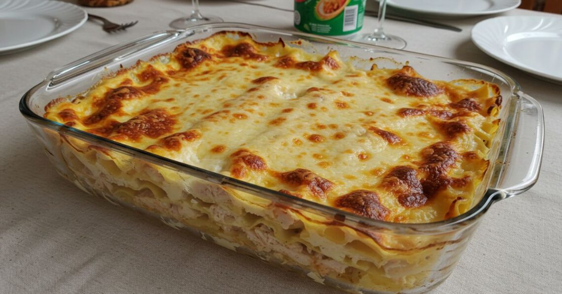 Receita de lasanha de frango fácil e muito saborosa
