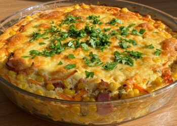 Omelete de forno: crocante por fora, cremoso por dentro e pronto em minutos!