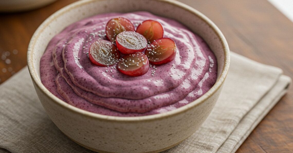 Sorvete de Uva Fit: Rápido, Delicioso e Só 2 Ingredientes