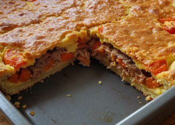 torta de sardinha de liquidificador