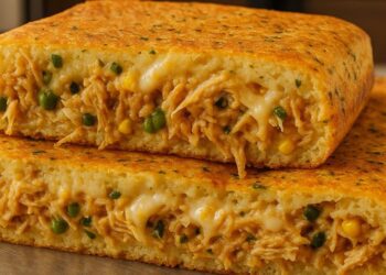Torta de frango no liquidificador com recheio super cremoso e fácil