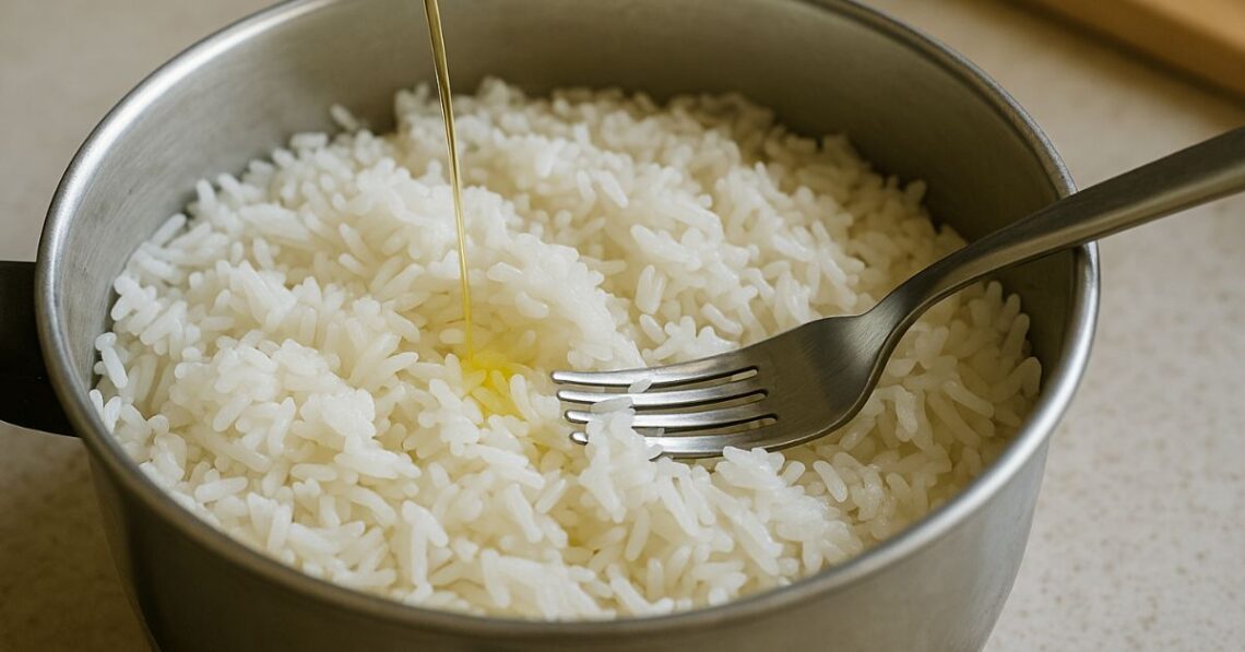 O truque das cozinheiras para deixar o arroz com brilho