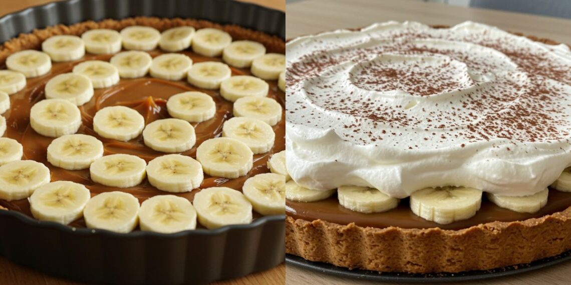 Torta banoffee para o dia das mães: doce, cremosa e inesquecível