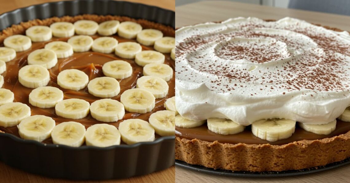 Torta banoffee para o dia das mães: doce, cremosa e inesquecível