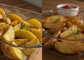 Não frite! Faça essa batata rústica no forno e surpreenda todo mundo