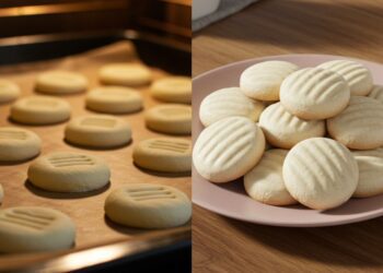 Biscoitinho de leite condensado com 3 ingredientes que derrete na boca