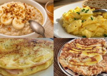 8 receitas de café da manhã saudável