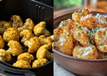 Couve-flor crocante na airfryer: uma delícia fit e fácil