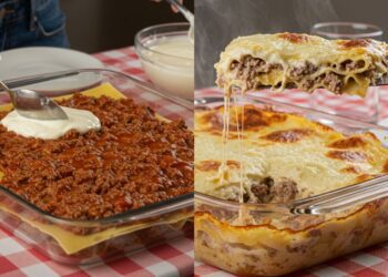 Lasanha de carne com molho branco: receita que faz sucesso!