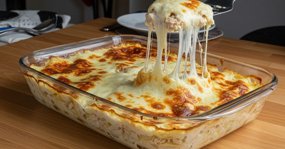 Lasanha de frango com molho branco: receita clássica para o almoço de dia das mães