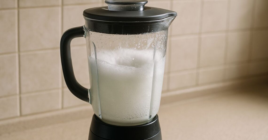 Como limpar o liquidificador em 30 segundos sem esforço