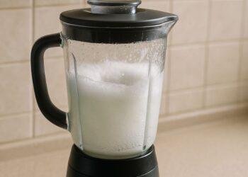 Como limpar o liquidificador em 30 segundos sem esforço