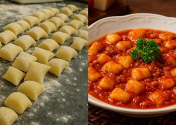 Nhoque de mandioca com carne moída: receita caseira que derrete na boca
