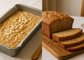 Pão de banana com aveia: simples, saudável e sem açúcar!