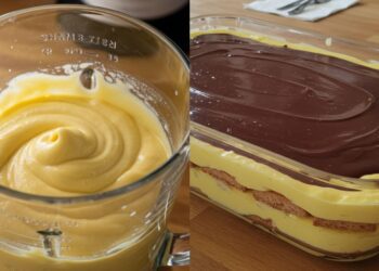 Pavê trufado de maracujá com chocolate: a combinação perfeita de doce e azedinho