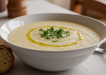 Sopa de mandioquinha cremosa: perfeita para os dias gelados