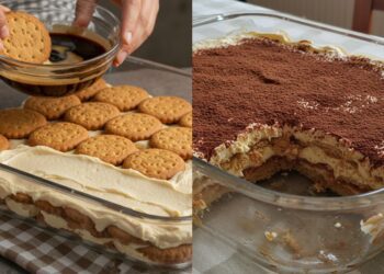 Essa torta de bolacha com café é pura tentação!