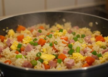 Arroz primavera: bonito, gostoso e muito fácil