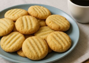 Receita de biscoitinho amanteigado que derrete na boca
