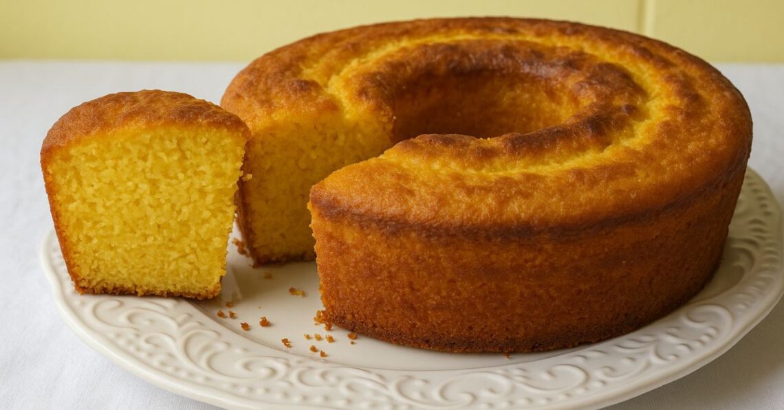 Bolo de milho com leite condensado no liquidificador: prático e saboroso