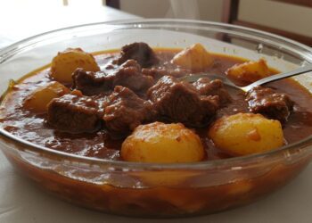 Ensopado de carne com batata: prático e muito suculento