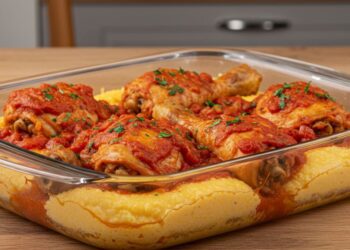 Frango ensopado com polenta: combinação perfeita