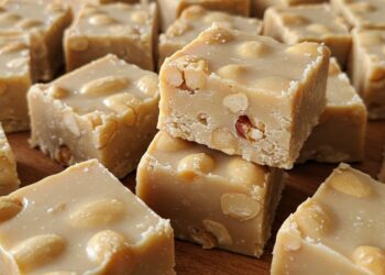 Doce de festa junina: pé de moleque com leite condensado