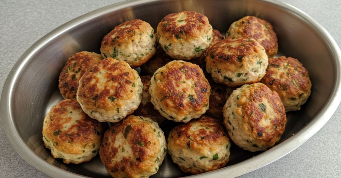 Almôndega de frango assada: leve, fácil e irresistível