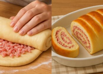 Faça em casa: pão recheado com calabresa igual de padaria