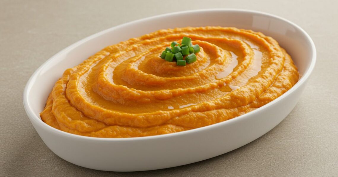 Esse purê de cenoura cremoso vai te surpreender