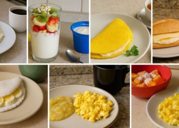 7 sugestões de café da manhã fit com ingredientes do dia a dia