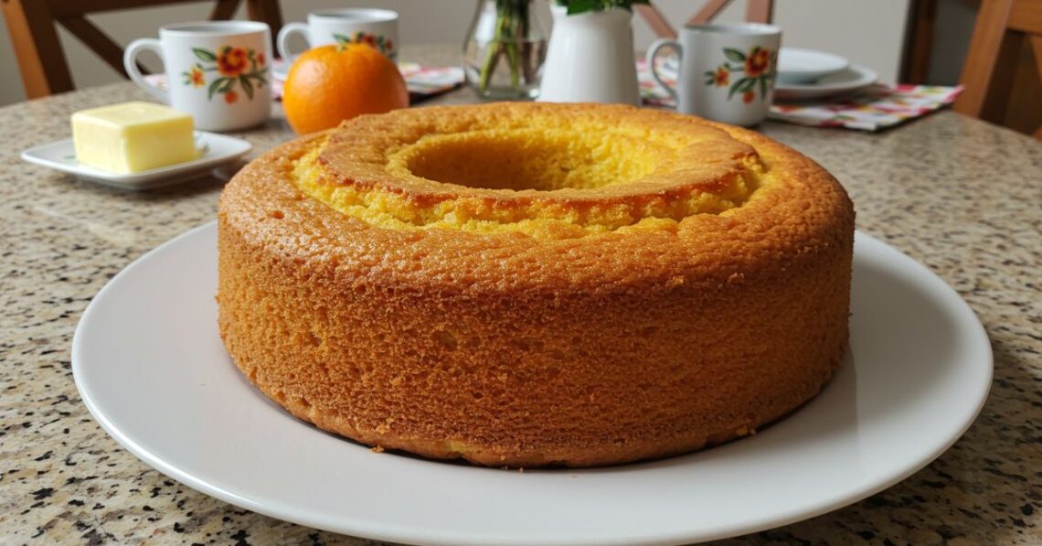 Aprenda a fazer um bolo de tangerina fofinho e muito saboroso