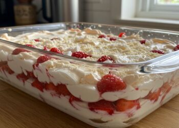 Meringata de morango: só 3 ingredientes e fica pronta em minutos!