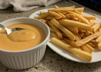 Molho cheddar fácinho de fazer e muito cremoso