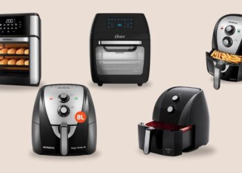 As 5 Air Fryers mais vendidas da Amazon em julho de 2025