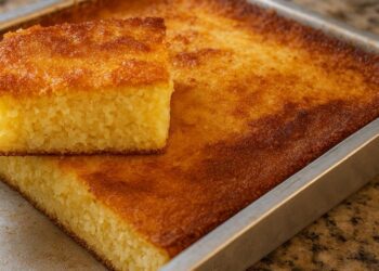 Bolo queijadinha de liquidificador: fácil, rápido e muito saboroso!