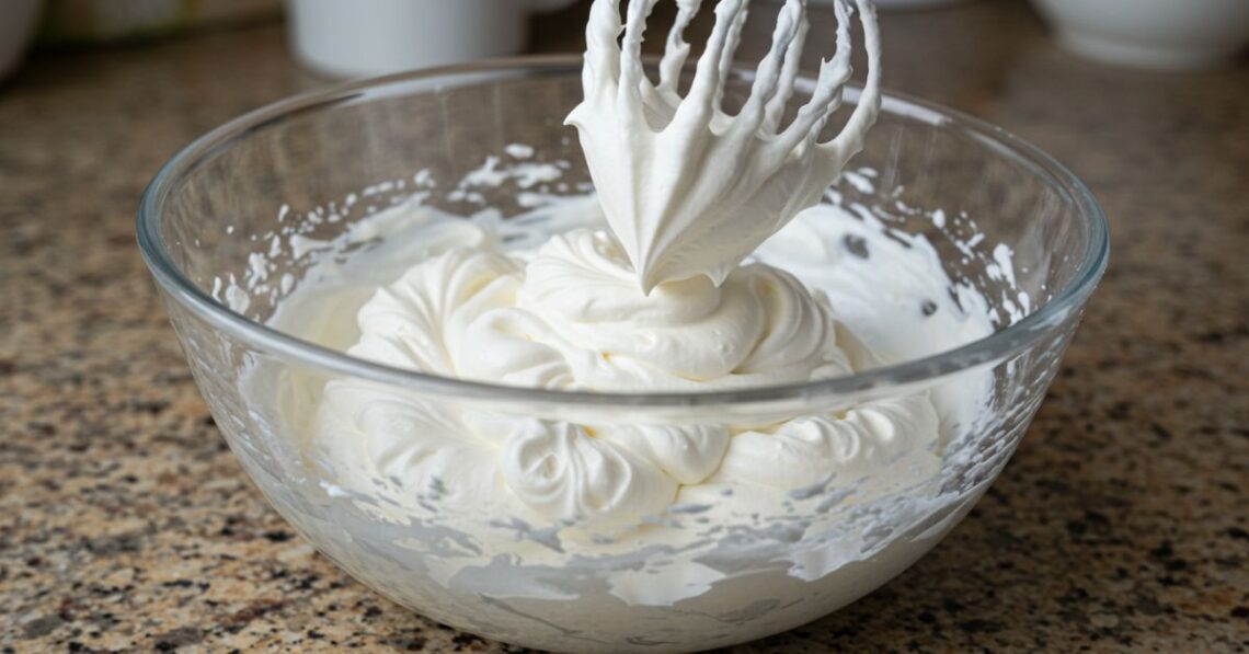 Como fazer chantilly com creme de leite