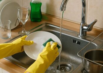 O jeito certo de lavar louça rápido e sem bagunça