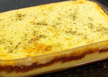 Polenta recheada ao forno: receita cremosa e irresistível