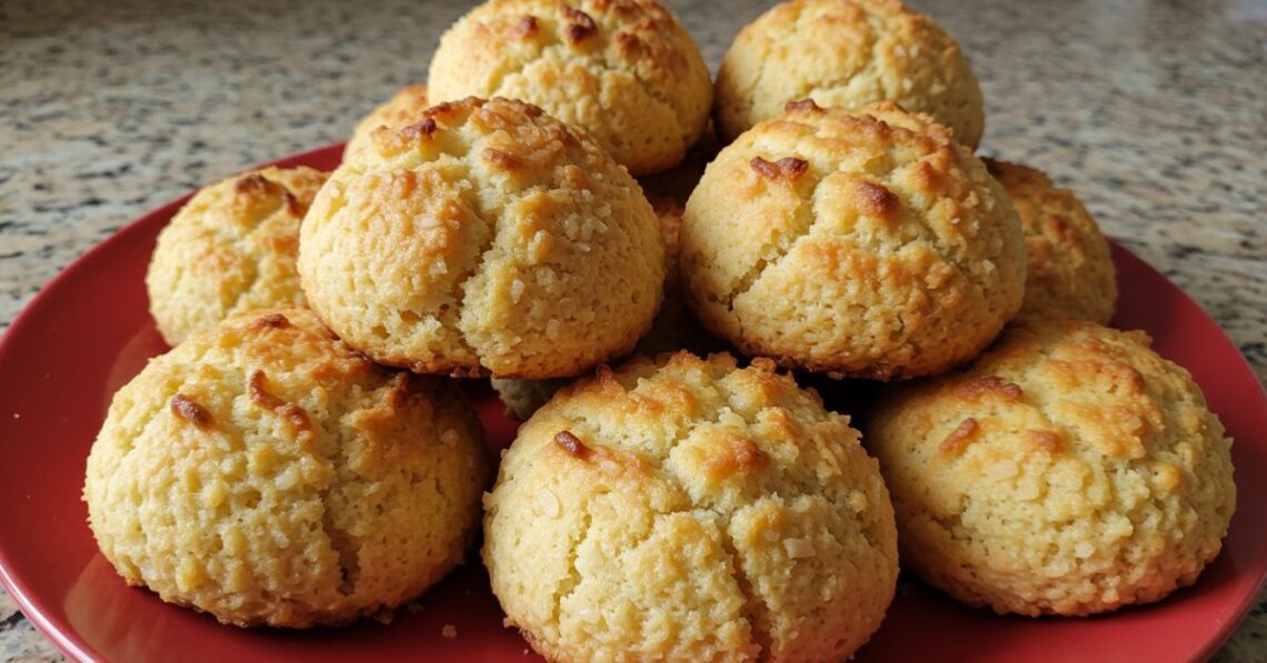 Broa de coco fácil perfeita para acompanhar o café