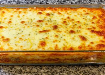 Escondidinho de frango com batata-doce delicioso e fácil de fazer