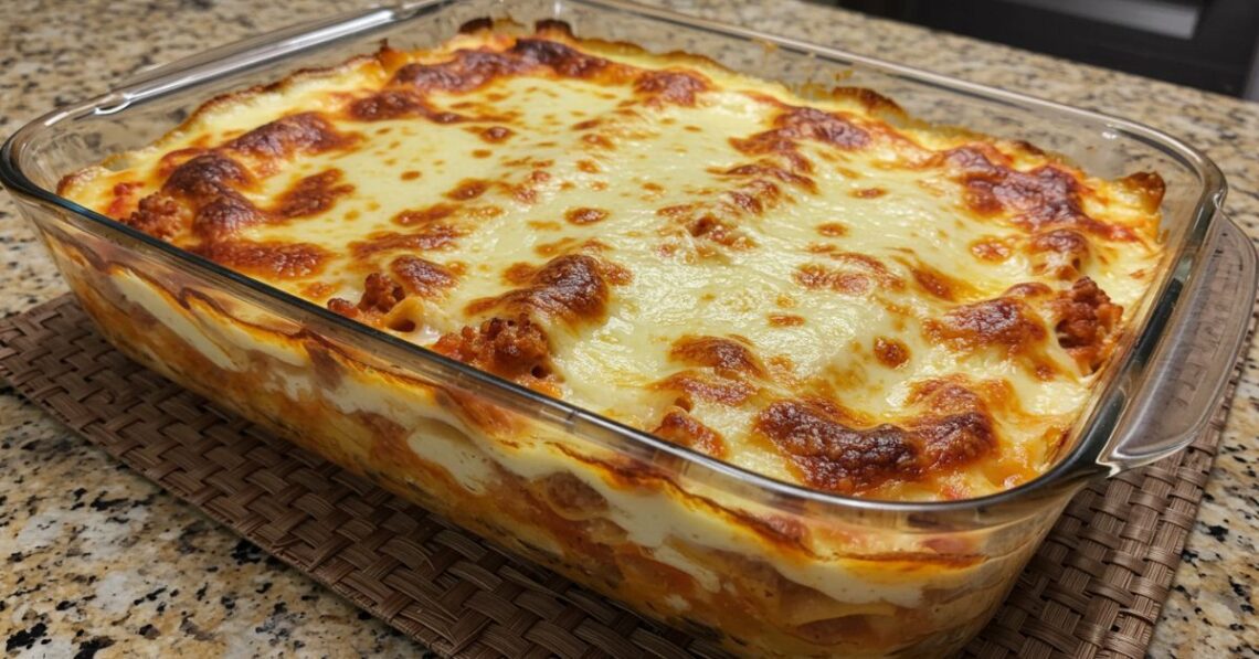 Esta lasanha de linguiça toscana vai te surpreender